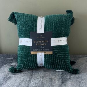 Green Decorative Pillow